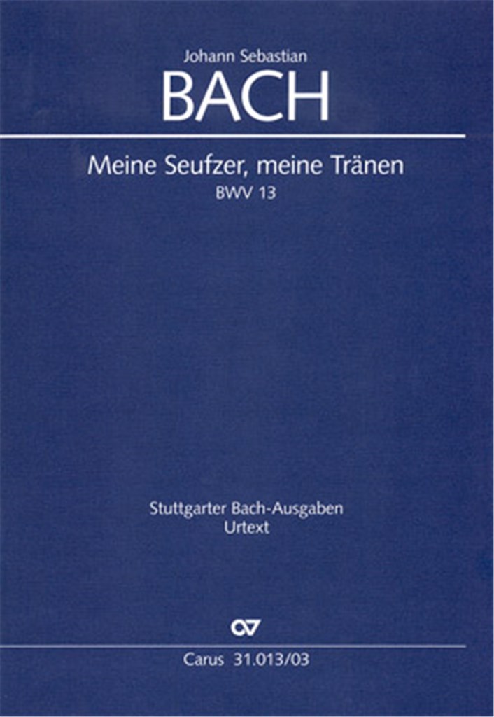Meine Seufzer, meine Tränen